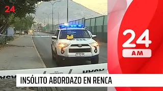 Insólito abordazo en Renca: detective se defendió a disparos de asalto frente a unidad policial