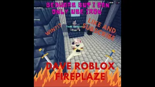 Bedwars But I Can Only Use Iron!! (Edited)