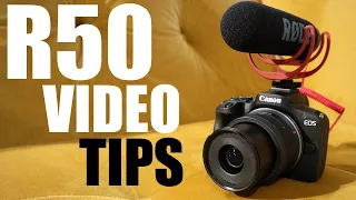 Canon R50 Video shooting explained full tutorial for beginners in 2024 - Videography & Audio Tips