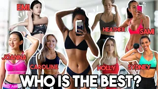 I Ate & Exercised Like The Most UNDERRATED Fitness Influencers | WHO HAS THE BEST WORKOUTS & DIET?!
