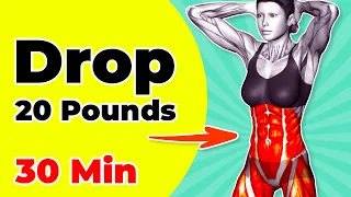 ➜ CARDIO Workout to DROP 20 POUNDS for GOOD ➜ Do This 30 min a Day