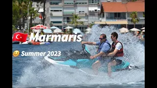 Jetski Seadoo GTX Pro 1630cc 170 hp Turbo 105 km't in Marmaris Bay Summer 2023 driven by Morten