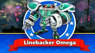 Sonic Dash - Linebacker Omega New Character Unlocked and Fully Upgraded - All 50 Characters Unlocked