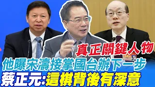 蔡正元曝宋濤接掌國台辦下一步 "這個"代表真正的關鍵人物@CtiNews