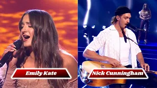 Emily Kate (I Will Always Love You) vs Nick Cunningham (Last Night) | The Voice Australia 12