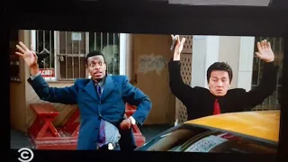 Rush Hour - Chris Tucker chasing Jackie Chan (Reversed)