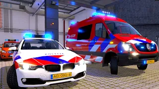 Emergency Call 112 - Dutch Firefighters On Duty! 4K