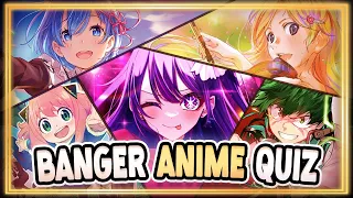 BANGER ANIME OPENING QUIZ | 50 Catchy Anime Openings