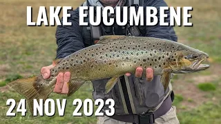 Fly Fishing - LAKE EUCUMBENE 24 NOV 2023
