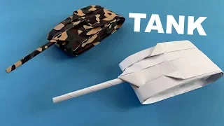 How to Make a Paper Tank. Origami tank