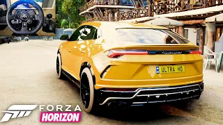 1000HP Lamborghini Urus - Forza Horizon 5 RTX 3080ti 4K ULTRA HD Realistic PC | G923 Gameplay