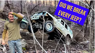 ROLLOVER and CARNAGE at the FIRST EVER TIME TRIAL hosted by Carolina Crawlers Off-road Park!!