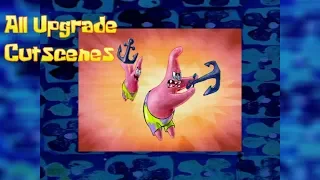 Spongebob Movie Game - All Upgrade Cutscenes