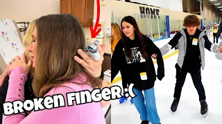 She Broke Her FINGER! | Birthday Redo