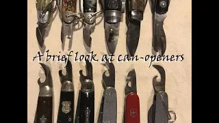 The can opener: a common tool found on many pocket knives