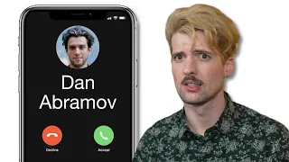 Dan called me to talk about React Server Components...