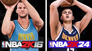 Scoring With Nikola Jokic in Every NBA 2K Game