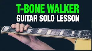 T-Bone Walker Style Guitar Solo