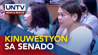 VP Sara: OVP, kayang mabuhay kahit walang confi funds pero mas dadali ang trabaho kung mabibigyan