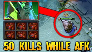 How To Get 50 Kills While AFK - 7.34 Necrophos By Goodwin | Dota 2 Gameplay