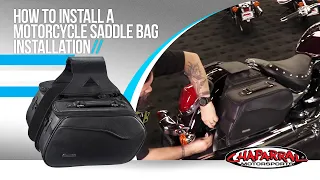How to Install a Motorcycle Saddlebag Installation Tutorial - ChapMoto.com
