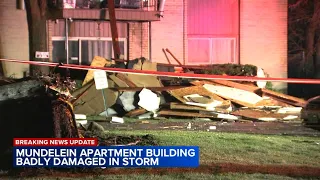 LIVE: Chopper7 flies above damage from severe storms Tuesday night