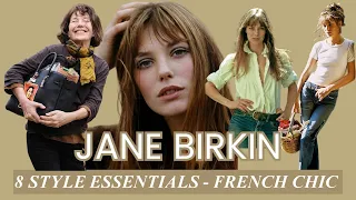 Jane Birkin | 8 Style Essentials, French Girl Chic, Iconic Fashion and Handbags, Minimalism