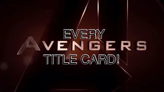 Every Avengers Logo (2012-2019)!