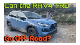 The 2022 RAV4 TRD Off-Road is BETTER off road than you would think!