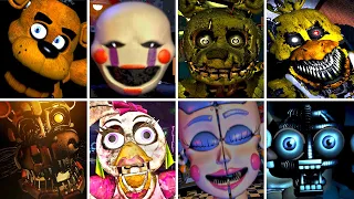 Evolution of Five Nights at Freddy's Games (2014-2022)