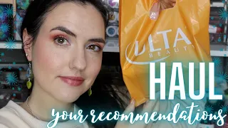 ULTA HAUL with a Twist - The BEST Haul Ever? | Trying Your Recommendations + Underrated Faves!
