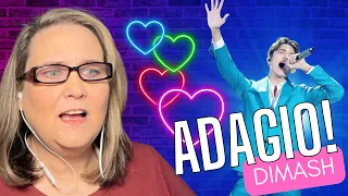 Captivating! Dimash's "Adagio" - A Lara Fabian Cover 🇨🇦 | #Adagio, #Dimash, #retrotometroreactions