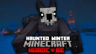 100 Days in Haunted Winter in Hardcore Minecraft