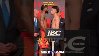 INUOE STARES DOWN STEPHEN FULTON AT WEIGH IN FACEOFF FOR TOMORROW NIGHT UNIFICATION BOUT IN JAPAN