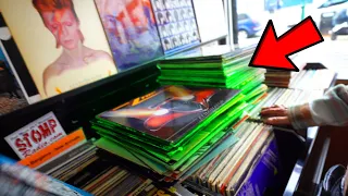 Digging through the bargain bins at Crazy Beat Records, Upminster (London)