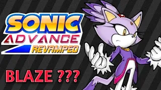 BLAZE in SONIC ADVANCE  FAN GAME  #1 (download below)