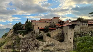 METEORA MONASTERIES | SUSPENDED IN AIR | THESSALY BY DRONE 🇬🇷[4K]