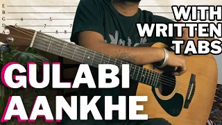 Gulabi Aankhen Guitar Lesson | With Tabs | For Beginner | theguitarguy