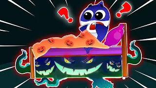 Don't Be Scared Baby 😫 | Monsters Under The Bed | Funny Kids Songs + More