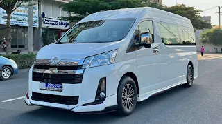 First See! New toyota Hiace 2023 VIP Interior Best Van