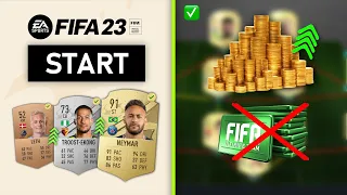 DER PERFEKTE START in FIFA 23 ULTIMATE TEAM! 🤑💯 (DEUTSCH)