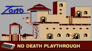 Zorro Atari XL/XE - No Death Playthrough