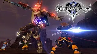 Fighting Terra's Lingering Will - No HUD, Widescreen 1080p - KINGDOM HEARTS II FINAL MIX