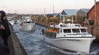 SETTING DAY AT NORTH LAKE, PRINCE EDWARD ISLAND MAY 3RD, 2022,  PART ONE