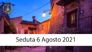 Consiglio Comunale del 6 Agosto 2021