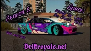 Forza Horizon 3 Drift Competition | My Drift Royals 5 Battles! 4th Place Finish!