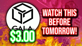 GALA GAMING TOKEN BIG NEWS: HOLDERS GET READY! THIS IS IT! (PRICE PREDICTION NEWS UPDATE TODAY 2022)