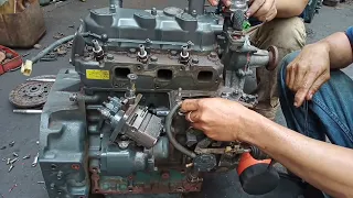 How to bleed Kubota engine and installed injectors KUBOTA D1302-TV