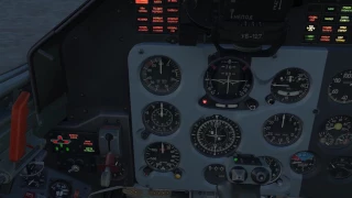 DCS L-39C действия летчика перед запуском двигателя.