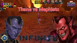 Marvel Future Fight - Venciendo al Jefe Mundial Leyenda MEFISTO con Thane